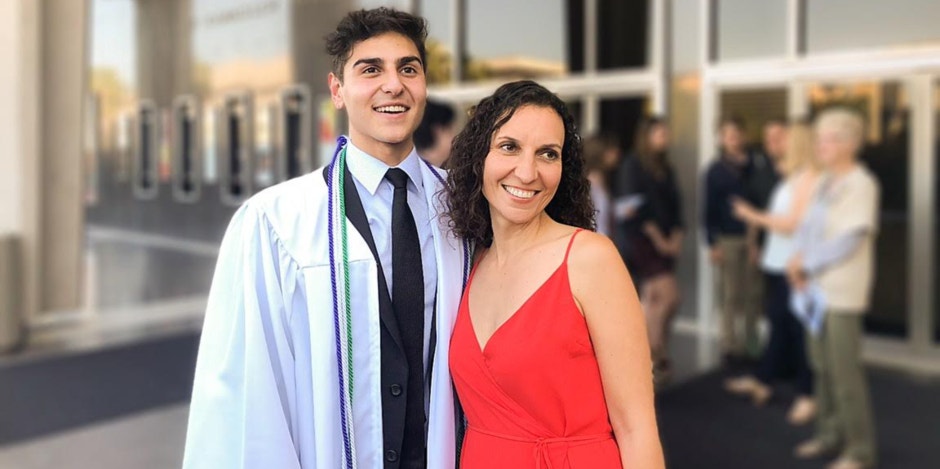 For The Single Mom Of An Only Child, The "Empty Nest" Is Even Emptier photo of author and son