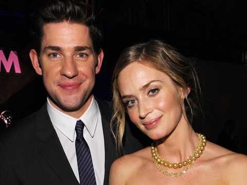 John Krasinski and Emily Blunt