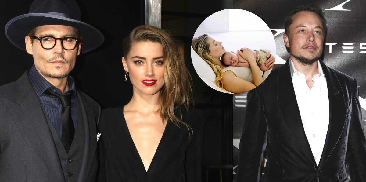 Johnny Depp, Amber Heard, Elon Musk, Amber Heard's daughter