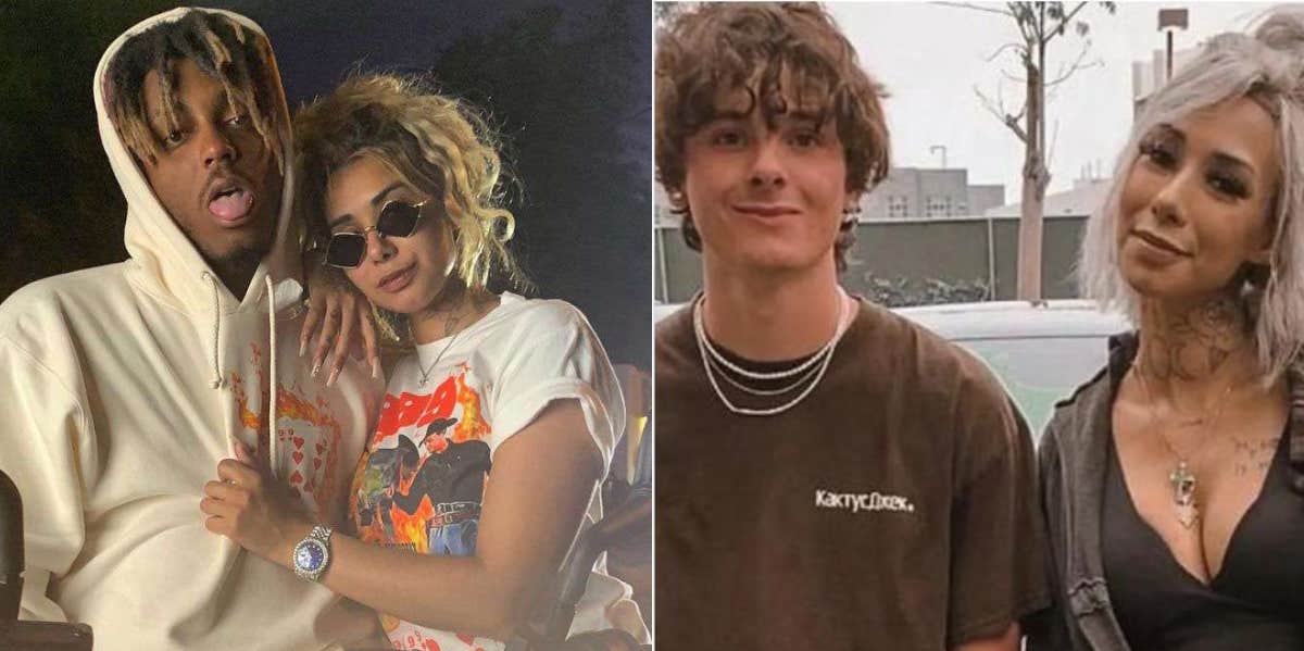 Fans spotted #JuiceWRLD's ex #AllyLotti's boyfriend allegedly