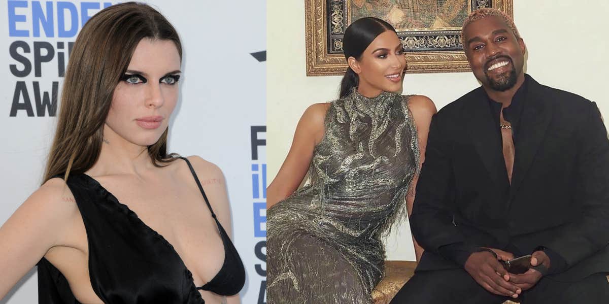 Julia Fox, Kanye West, Kim Kardashian