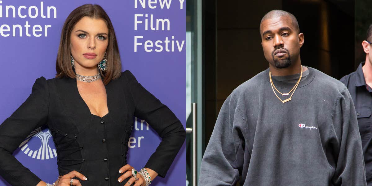 Julia Fox and Kanye West