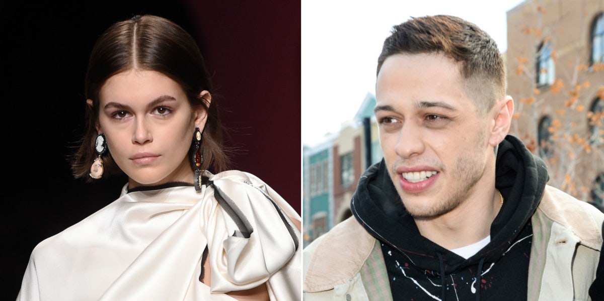 Kaia Gerber and Pete Davidson