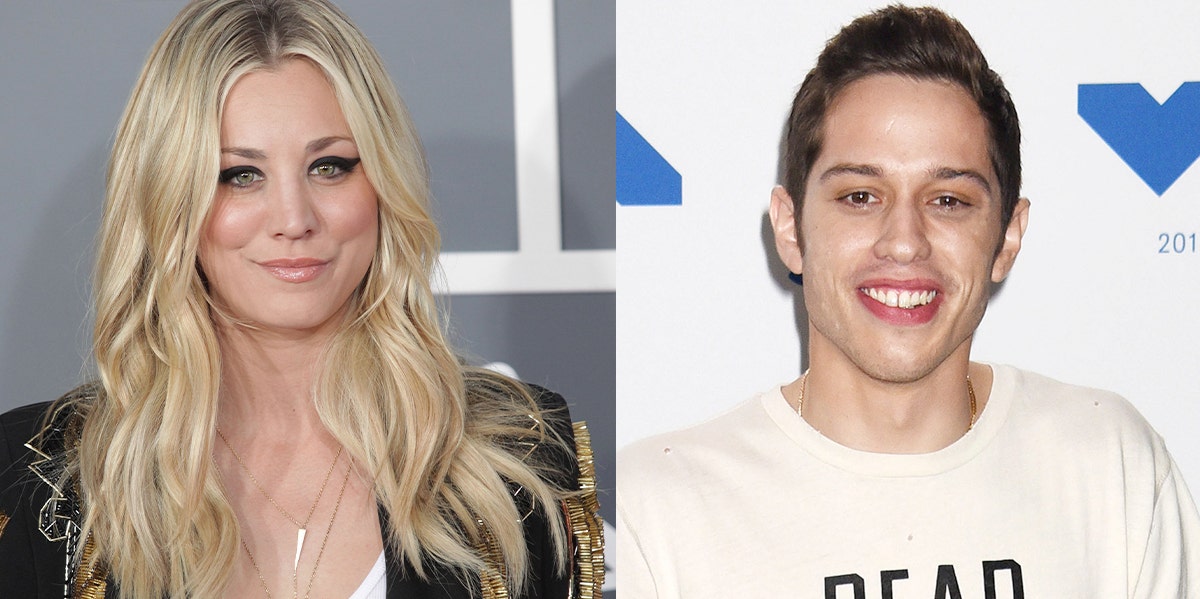 Kaley Cuoco and Pete Davidson