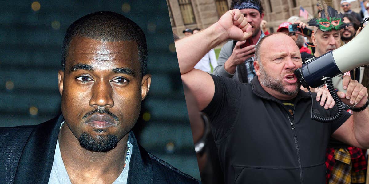 Kanye West, Alex Jones