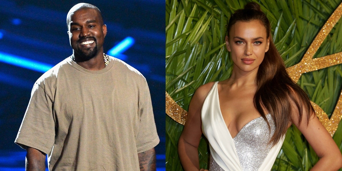 Kanye West And Irina Shayk