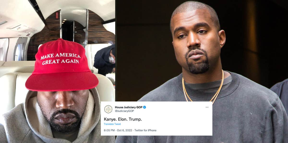 Republicans Continue To Defend Kanye West After His Antisemitic Tweet Kanye West