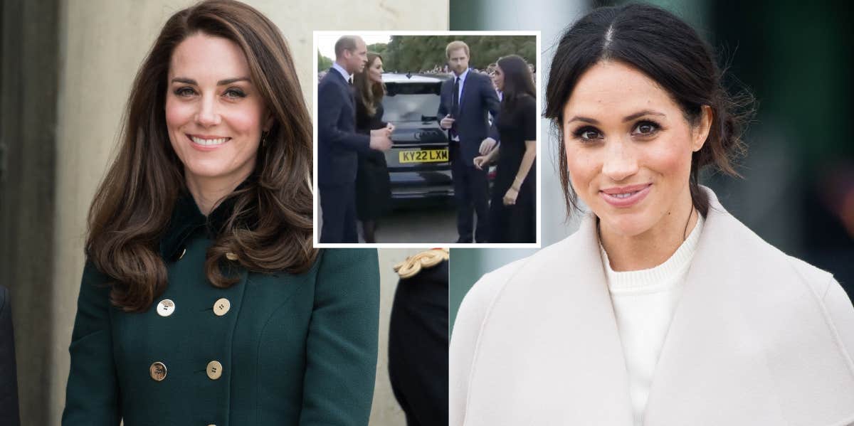 Kate Middleton Accused Of 'Glaring' At Meghan Markle In Video Kate Middleton, Meghan Markle