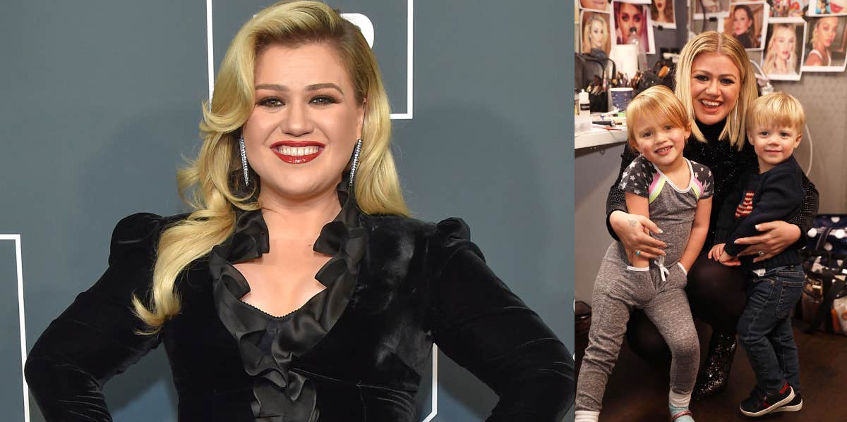 Kelly Clarkson Says She's 'Not Above Spanking' Her Kids Kelly Clarkson with her kids, Remy and River