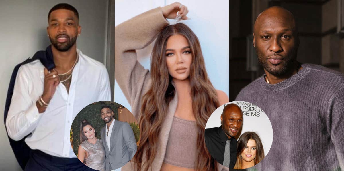 Tristan Thompson, Khloe Kardashian, Lamar Odom