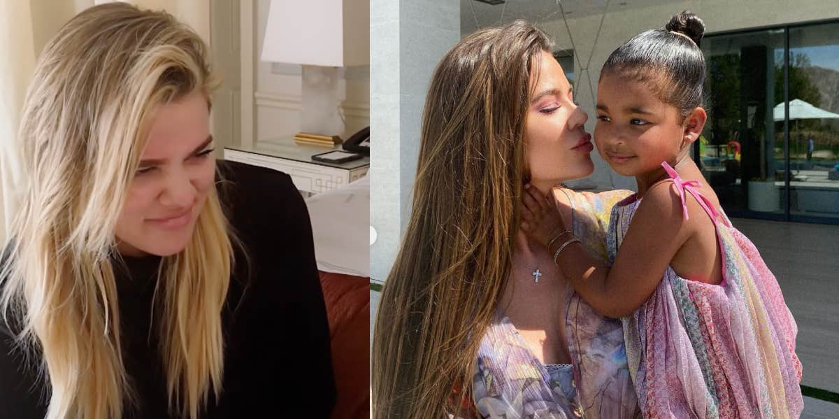 Fans Debate Khloé Kardashian's Reaction To Finding Out She's Having A Girl In Resurfaced Clip Khloé Kardashian, True Thompson