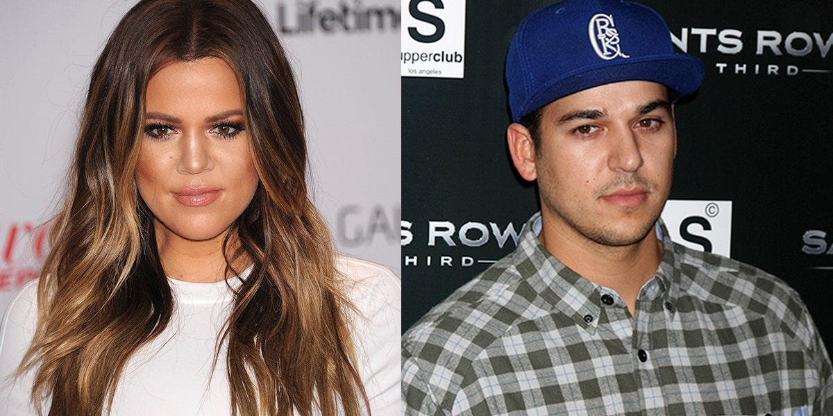 Khloe Kardashian and Rob Kardashian