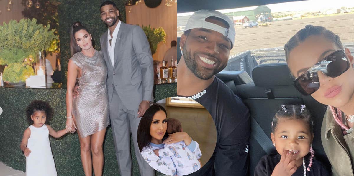 'The Kardashians' Will Show Moment Khloe Kardashian Learned Of Tristan Thompson's Paternity Scandal Khloe Kardashian, Tristan Thompson, True Thompson, Maralee Nichols