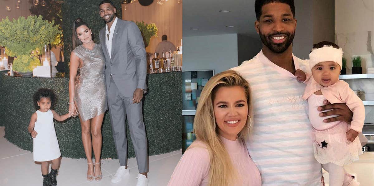 Tristan Thompson, Khloe Kardashian, True Thompson