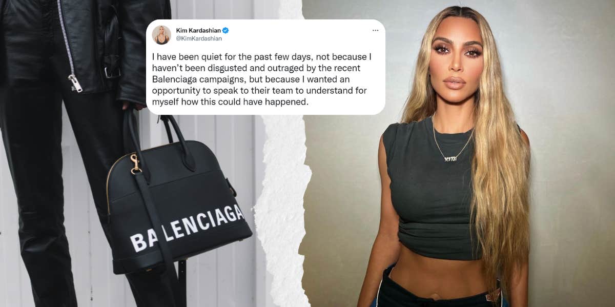 Balenciaga, Kim Kardashian, Tweet