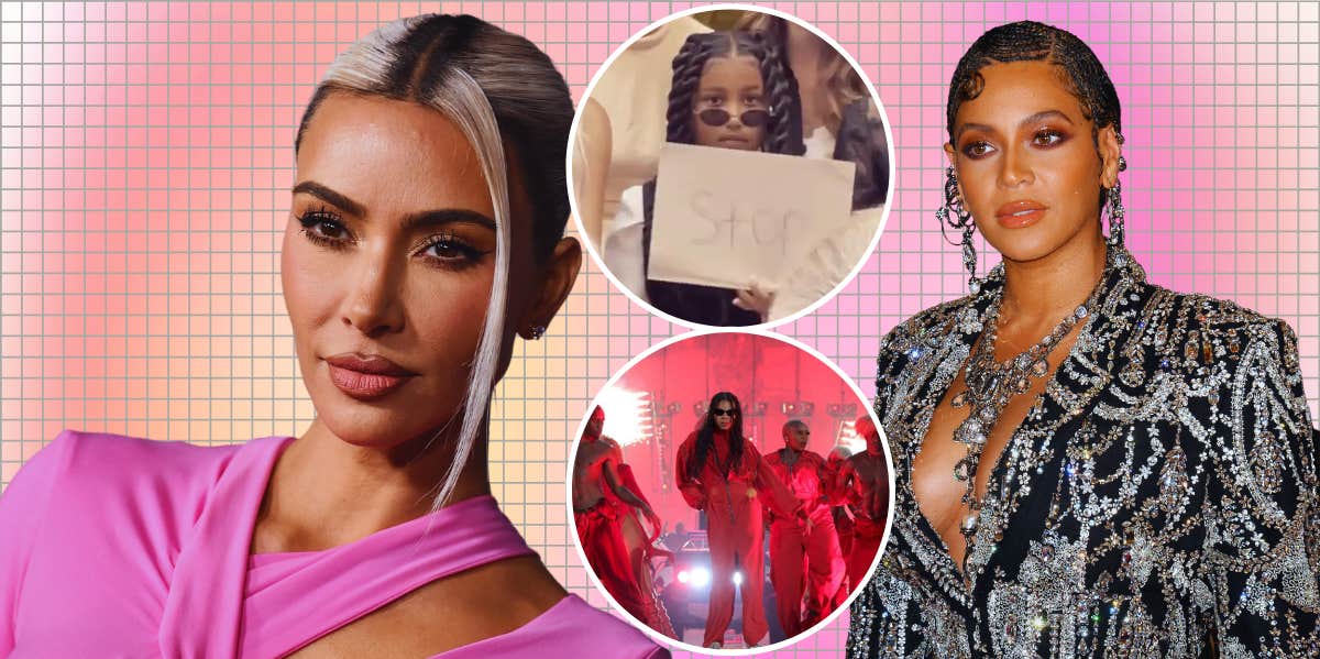 Beyoncé Is Getting Praised For Making Blue Ivy A Star, But Kim Kardashian Gets Accused Of Exploiting North West Kim Kardashian, North West, Blue Ivy, Beyoncé
