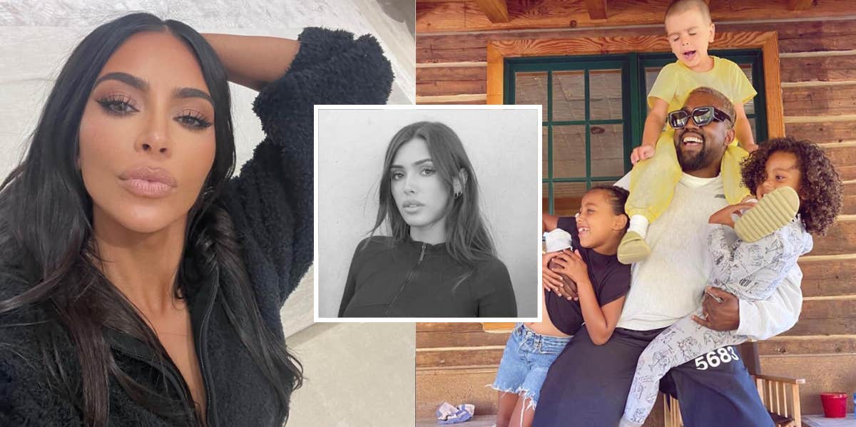 Kim Kardashian, Bianca Censori, North West, Kanye West, Reign Disick, Saint West