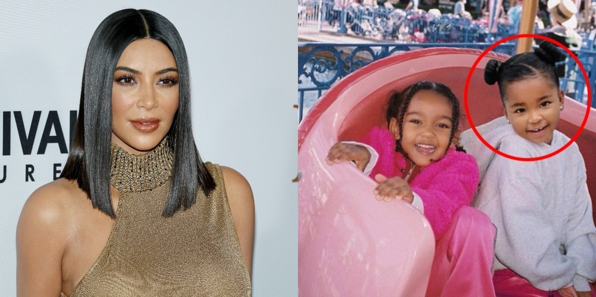 Kim Kardashian Accused Of Photoshopping Photo Of True And Chicago Kim Kardashian, Chicago, True
