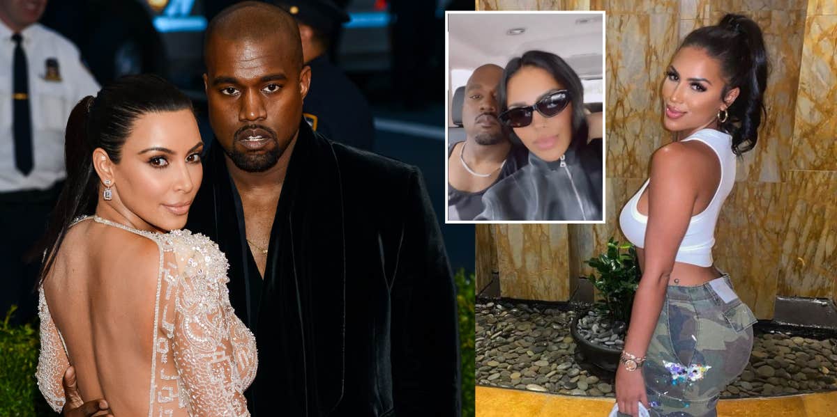 Kim Kardashian, Kanye West, Chaney Jones