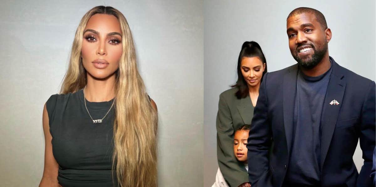 Kim Kardashian Reacts To Kanye West's Marriage To Bianca Censori Kim Kardashian, Kanye West