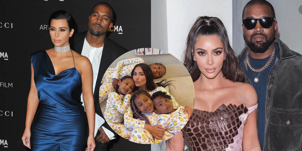 Kim Kardashian Revealed That Kanye West Allegedly Refused To Change Their Children's Diapers Kim Kardashian, Kanye West kids