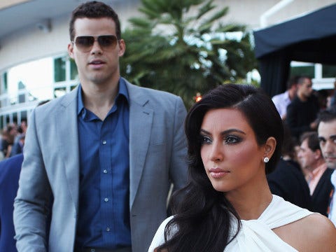 Kim Kardashian and Kris Humphries