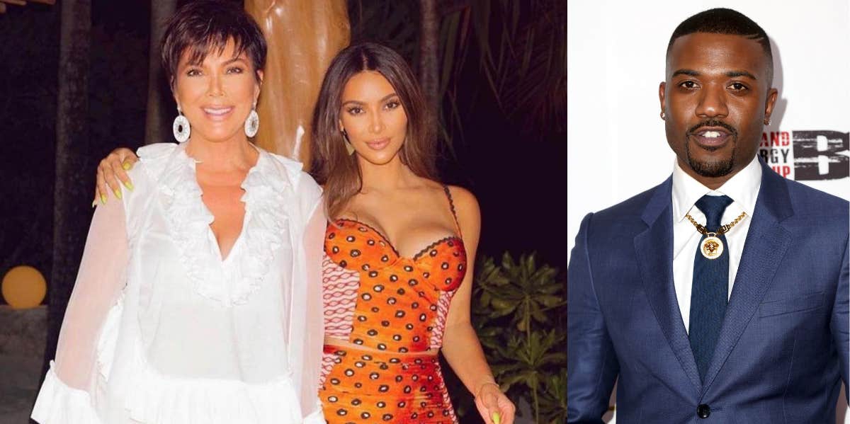 Kris Jenner, Kim Kardashian, Ray J