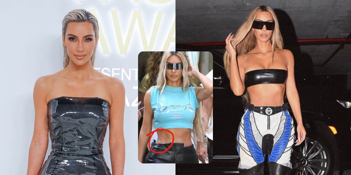 Kim Kardashian Revives Rumors That She Had A Rib Removed To Look Slimmer After Revealing Stomach Scar Kim Kardashian