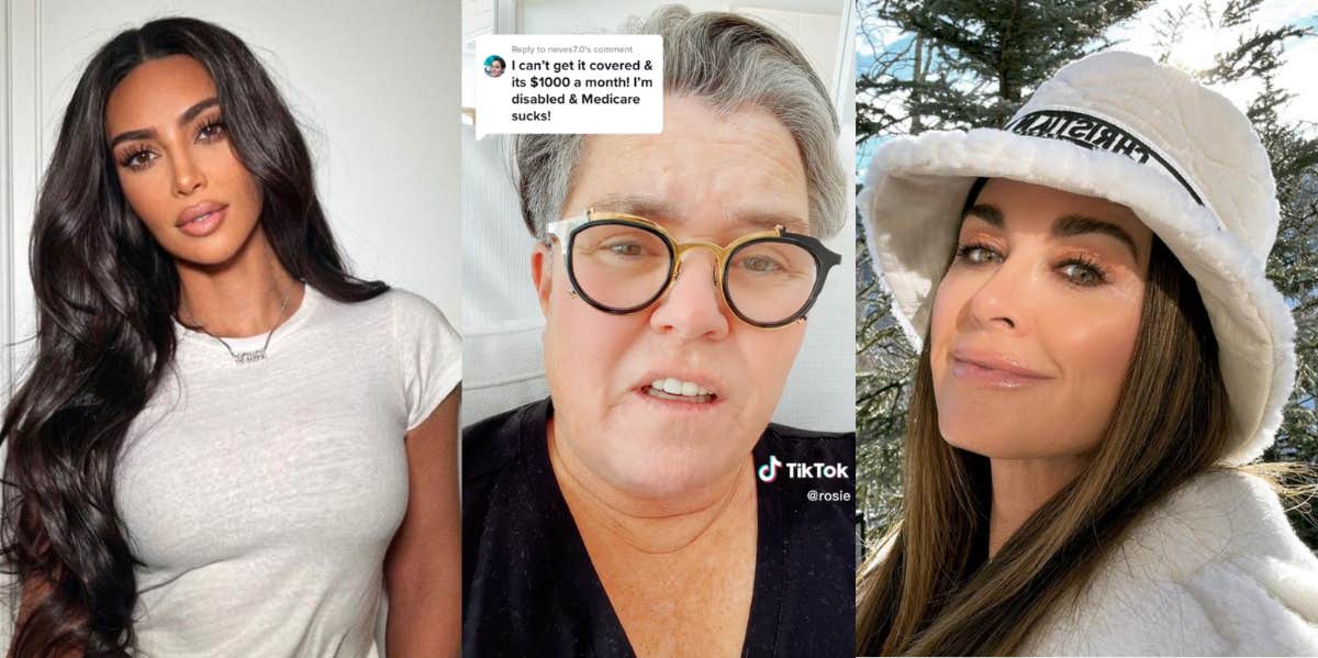 Rosie O'Donnell, Kim Kardashian, Kyle Richards