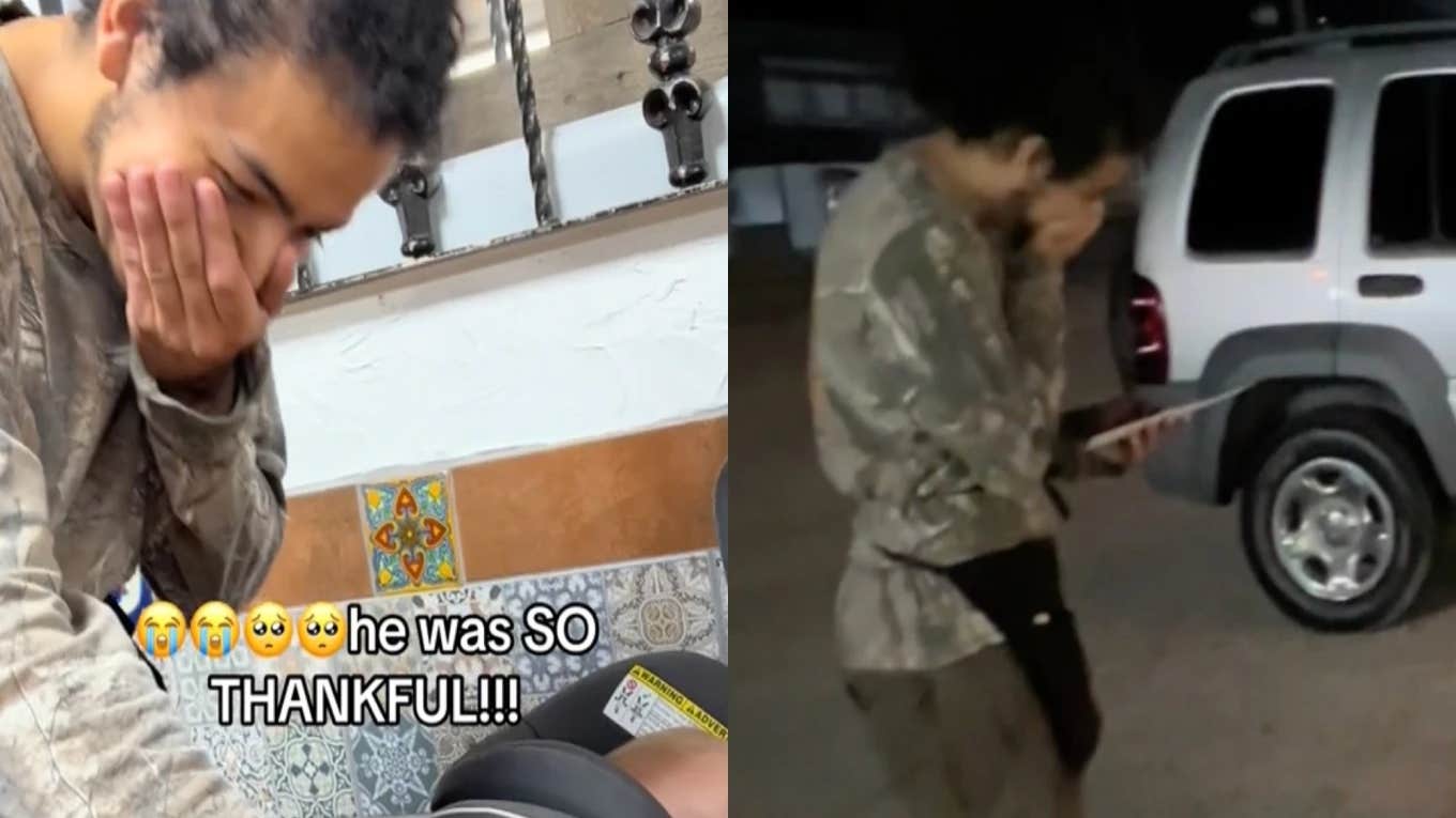 Kind Woman Helps Hardworking Boy Who Walks To Work Everyday In 105 Degree Weather Wearing Broken Sneakers Daniel Piña surprised with gift