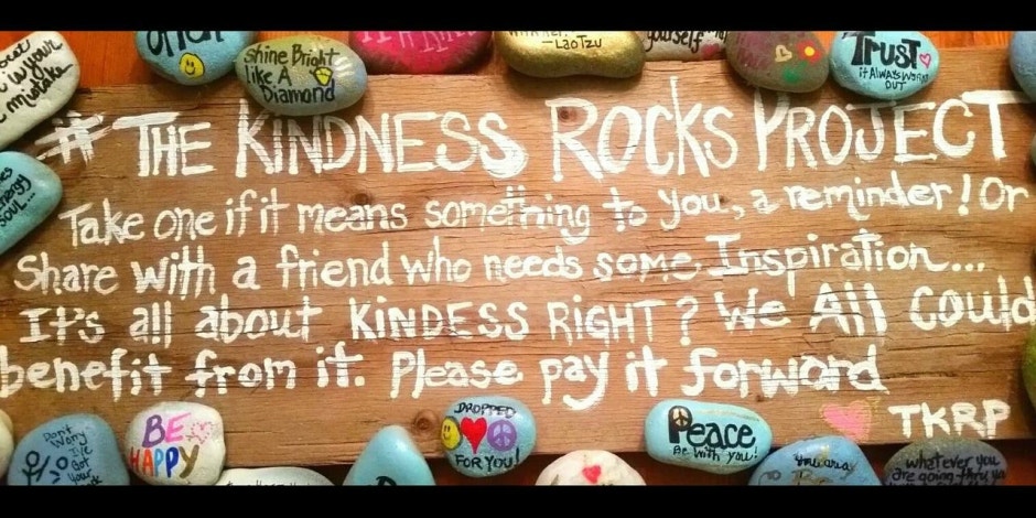 The Kindness Rocks Project Is Empowering People To Spread Happiness And Optimism Everywhere The Kindness Rocks Project Is Empowering People To Spread Happiness And Optimism Everywhere