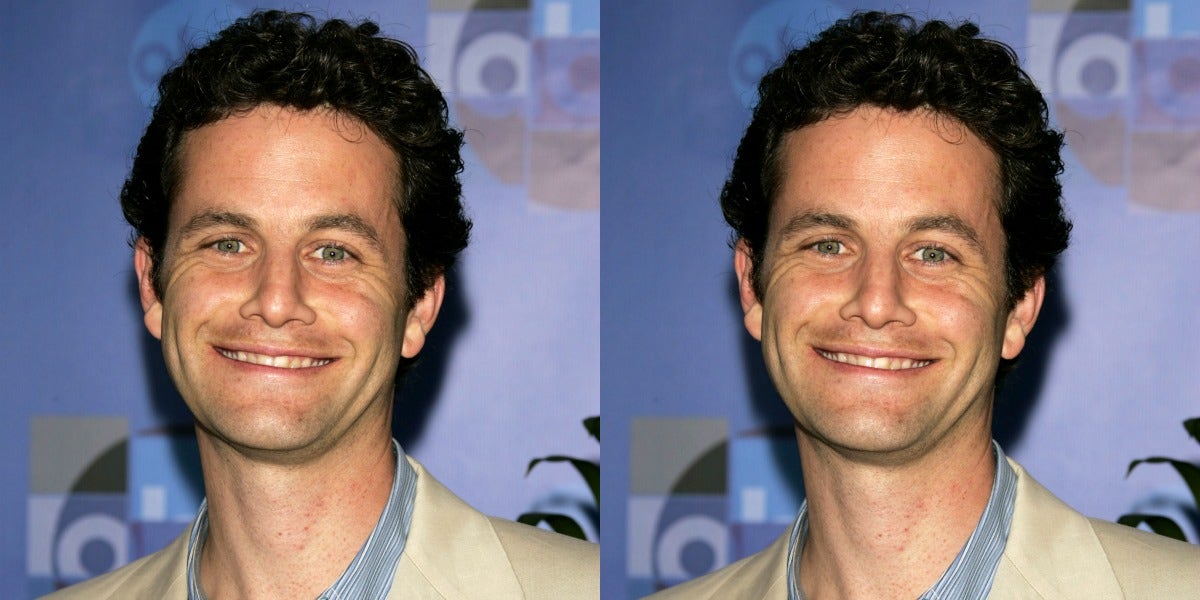 kirk cameron on a step-and-repeat