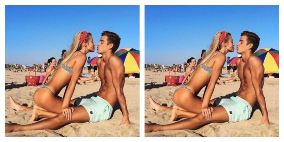 the kissing challenge