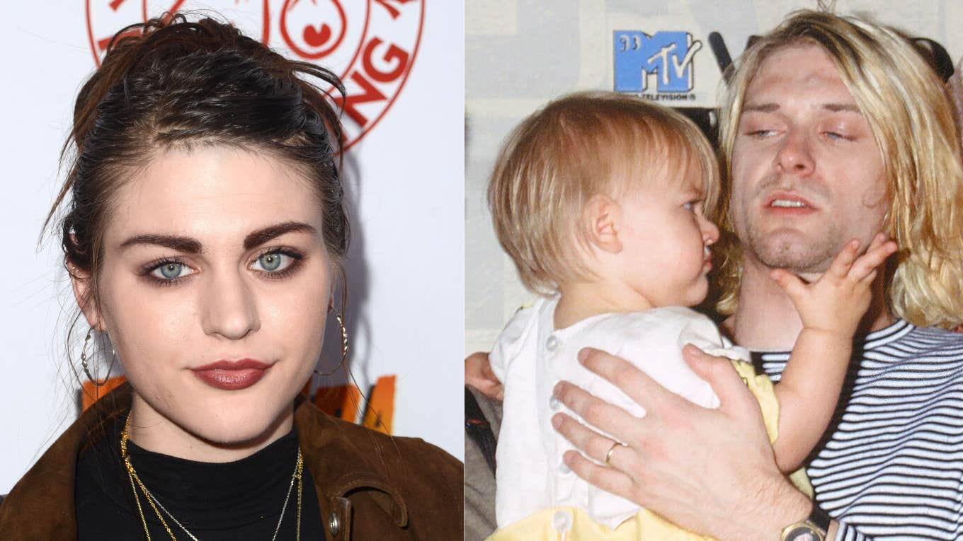 Frances Bean Cobain & Kurt Cobain