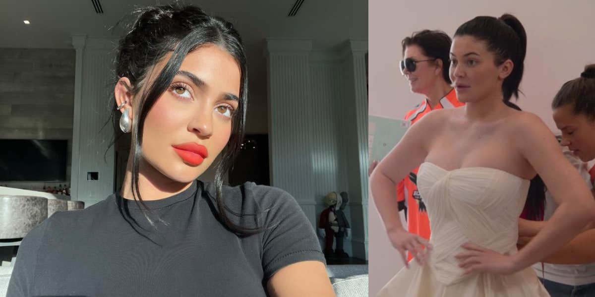 Kylie Jenner Shows Off Her Post-Baby Body In Unedited Video Kylie Jenner, Kylie Jenner tries on Met Gala dress