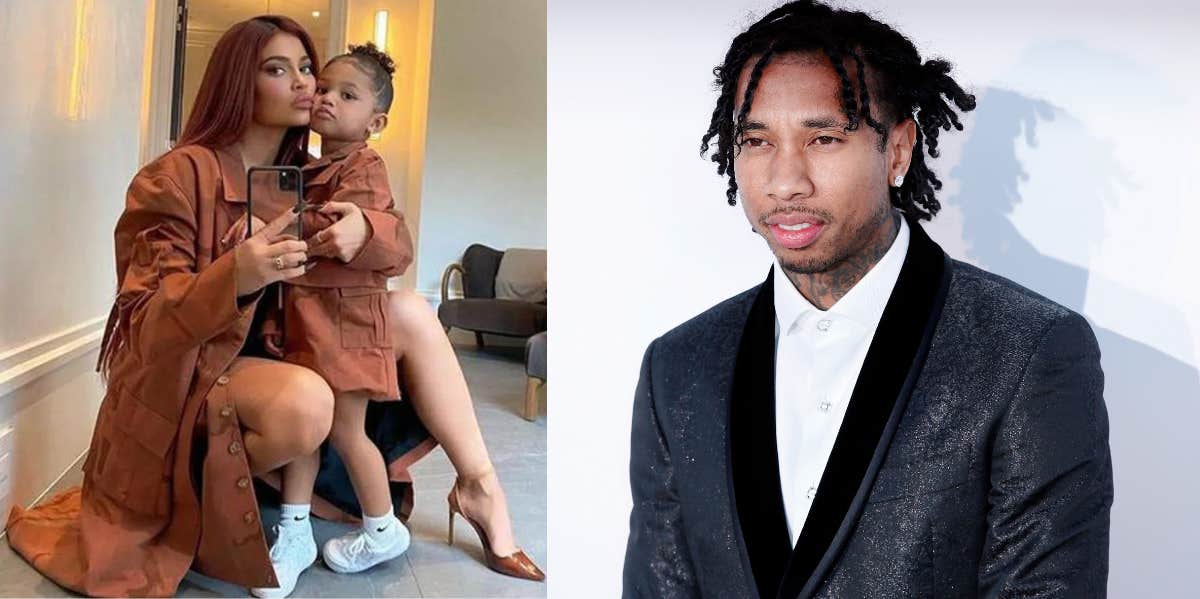 Tyga Accused Of Liking TikToks Of Kylie Jenner’s Daughter Stormi Kylie Jenner, Stormi, Tyga