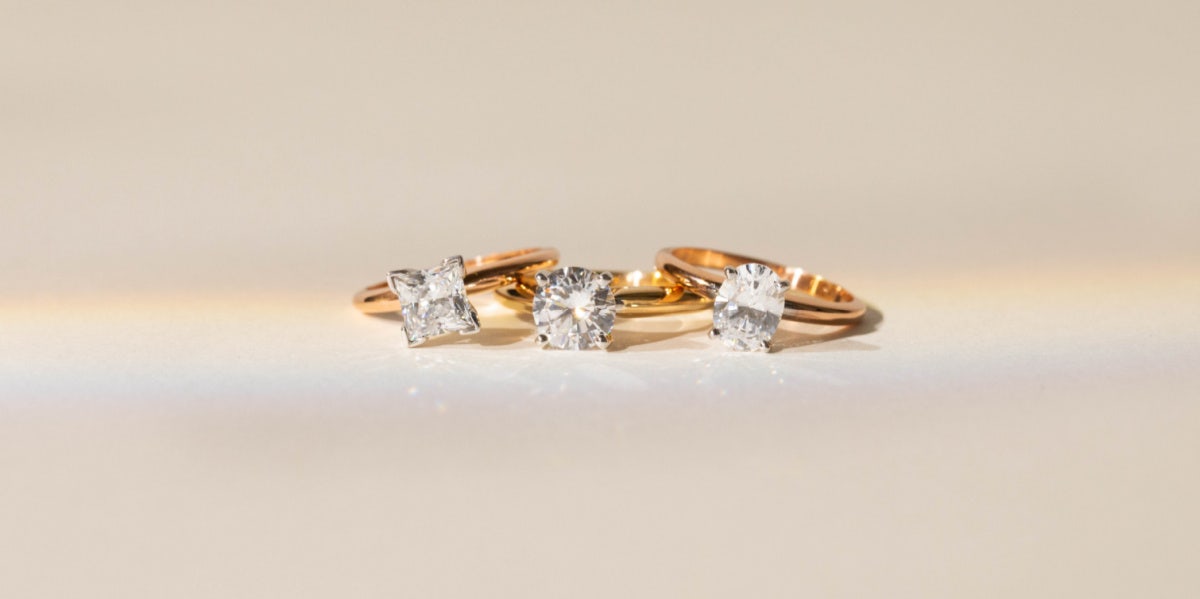 Lab-Grown Diamonds Vs. Real: How To Tell The Difference diamond rings