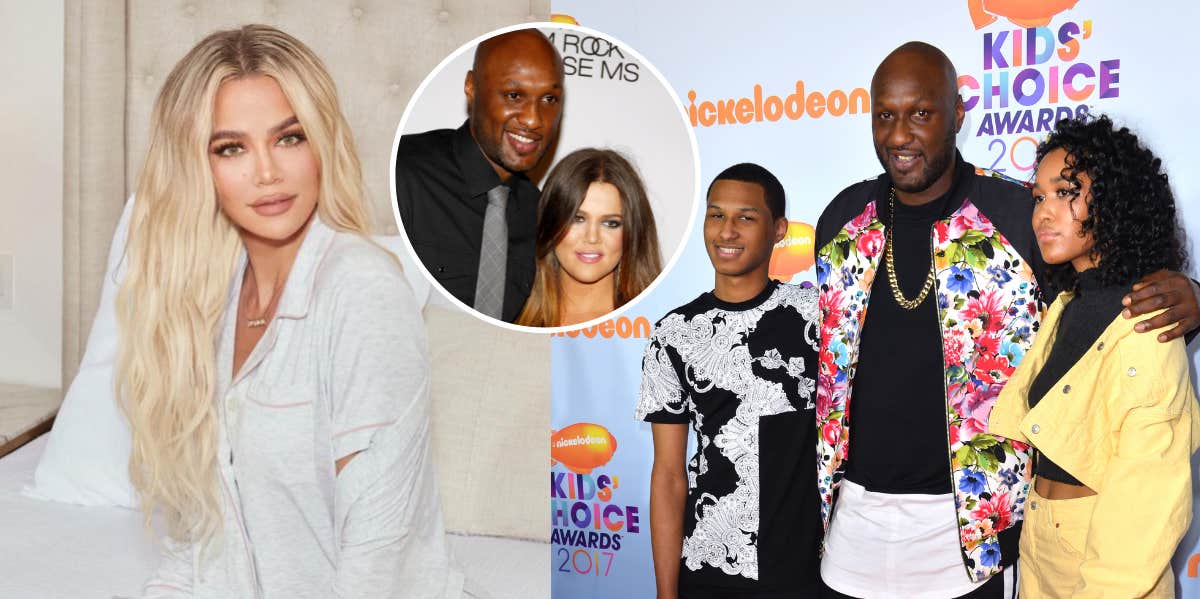 Lamar Odom, Khloé Kardashian, Destiny Odom, Lamar Odom Jr.