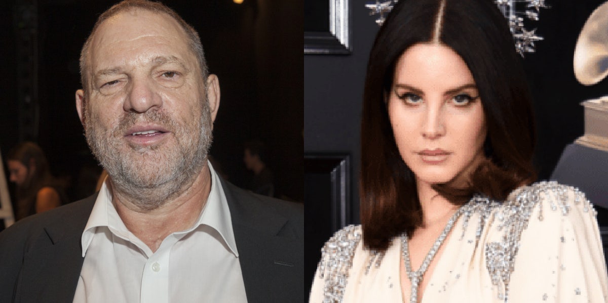 Harvey Weinstein and Lana Del Rey