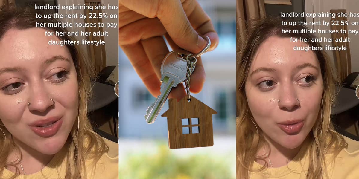 Landlord Increases Tenant's Rent By 22.5% To Fund Her Extravagant Lifestyle landlord tenant rent increase tiktok