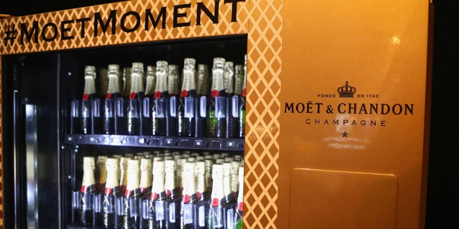 champagne vending machine