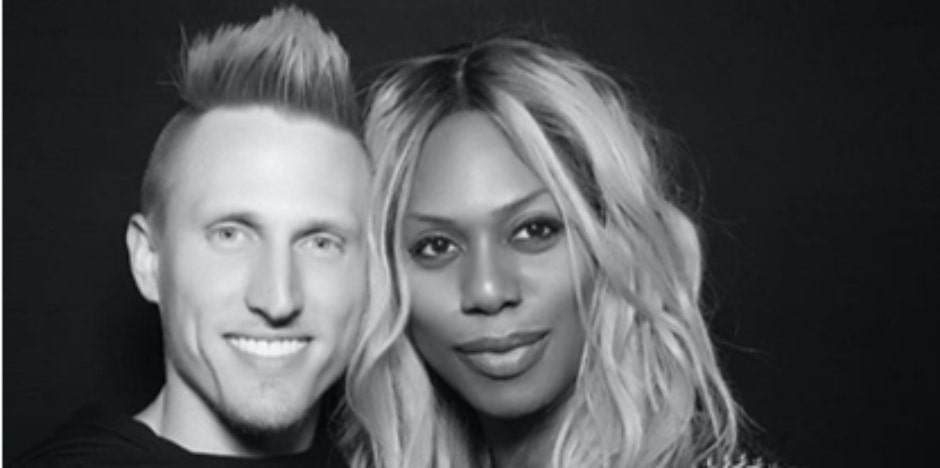 Kyle Draper and Laverne Cox