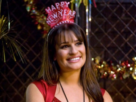 lea michele new year's eve