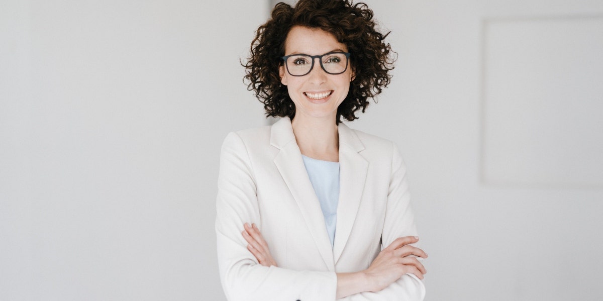 learning from failure professional woman in white