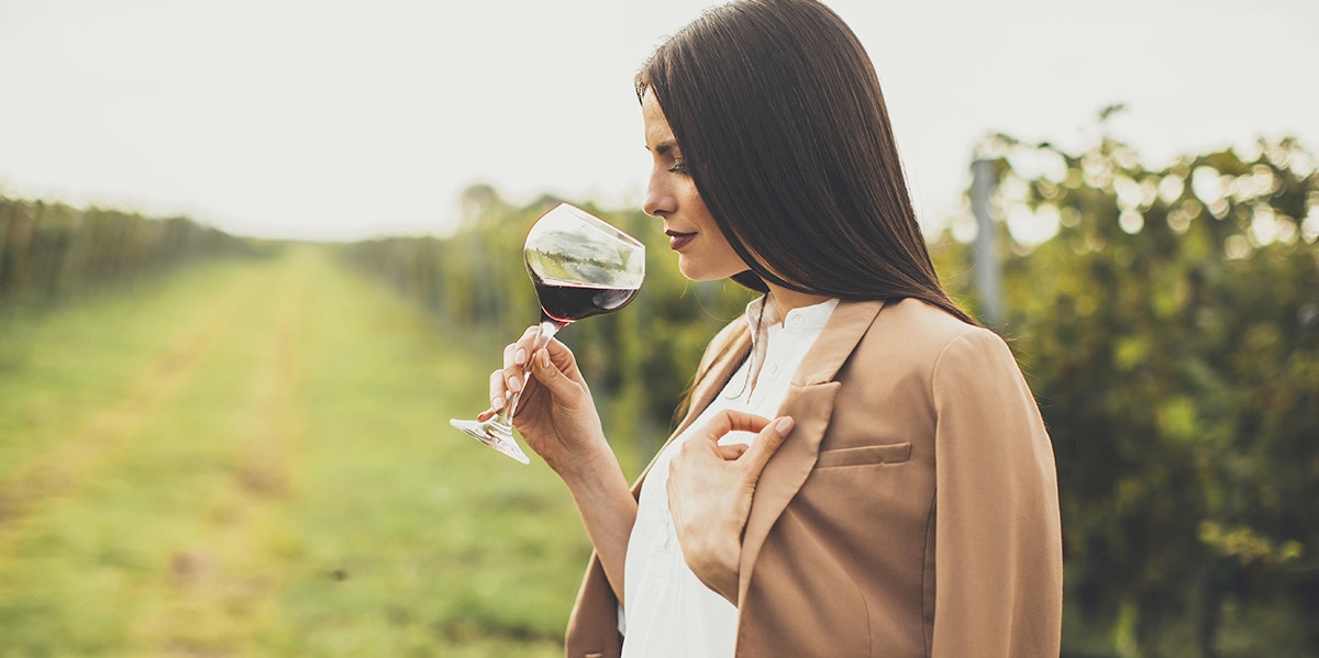 Why Leaving My Husband At Home Saved Our Marriage woman by herself in vineyard