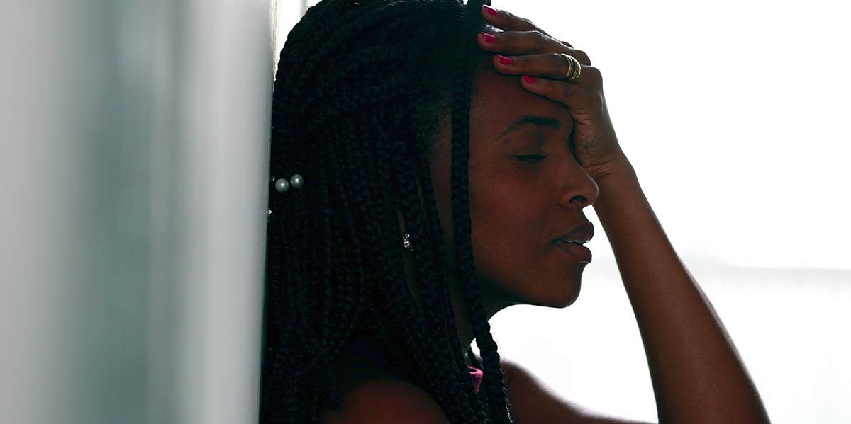 A Letter To My Past Self: We Survived The Assault upset woman