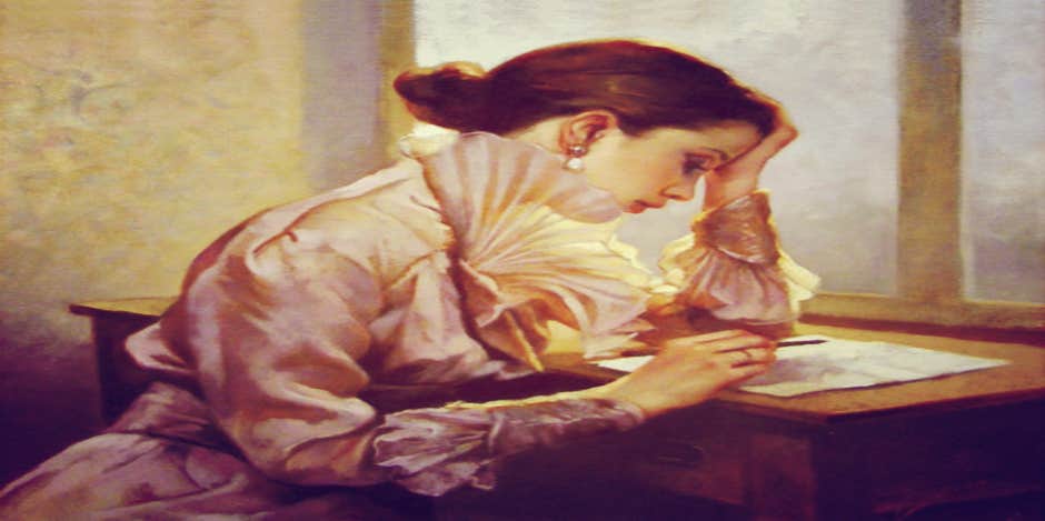 writing a letter writing a letter