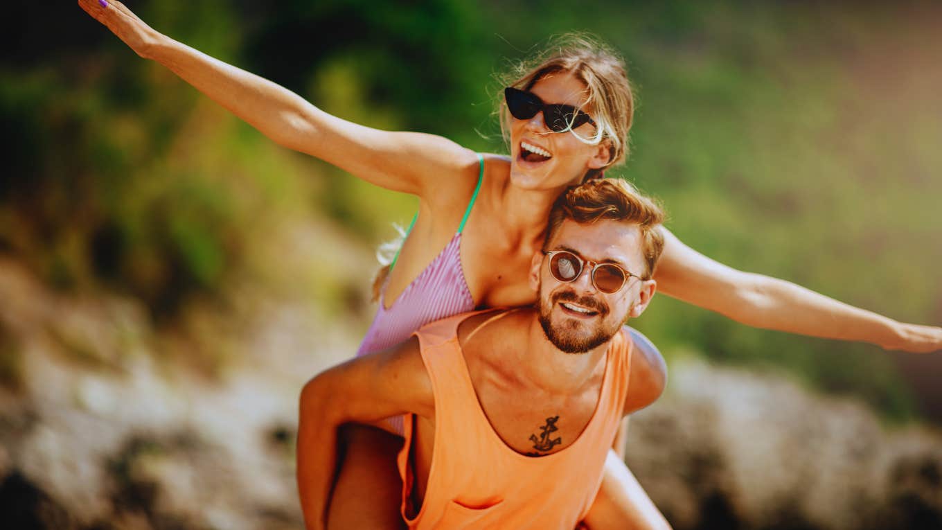 The Biggest Lie We've All Been Told About Relationships couple having fun