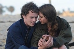 Felicity Jones and Anton Yelchin in Like Crazy