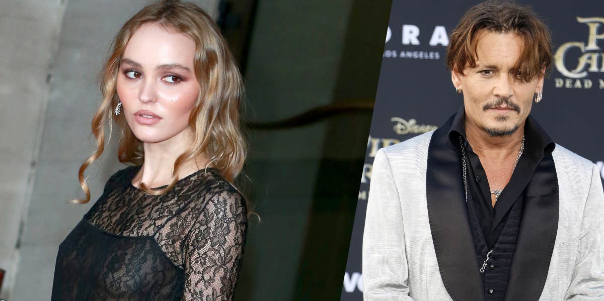 lily-rose depp and the weeknd spotted while filming on the set of